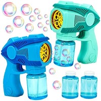 JOYIN 2 Bubble Gun , Automatic Bubble Maker Blowe