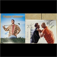 Pair Of Autographs, Adam Sandler In Happy Gilmore