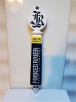 FORKED RIVER 'CAPITAL' BEER TAP HANDLE 12"