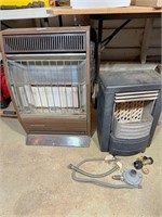 2 butane heaters