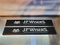 J.P. WISER'S BAR MAT 23" X 3.5"