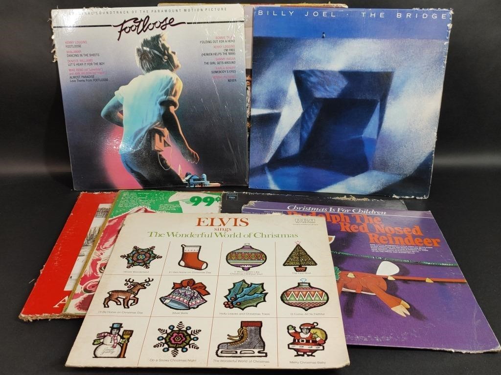 Footloose Soundtrack, Billy Joel, Christmas Vinyls