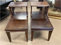 Pair of Step End Tables