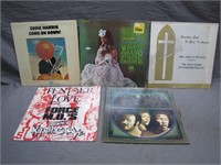5 Assorted Vintage Vinyl Records