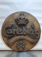 CARLSBERG BEER SIGN 19" - FOAM