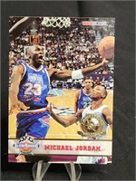 Michael Jordan Basketball Card NBA Hoops Utah