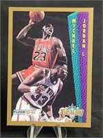 Michael Jordan Basketball Card Fleer '92/93 Slam