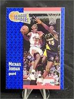Michael Jordan Basketball Card Fleer '91 League