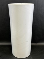 Large Ceramic White Vase
