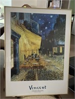 Van Gogh, Cafe Terrace at Night Print
