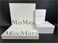 MaxMara, Guerlain Paris Empty White Boxes