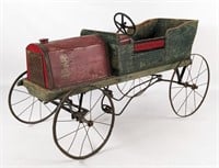 Early Stearn & Co. Blitzen Ben Pedal Car