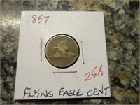 1857 Flying Eagle Cent