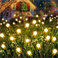 EXF Solar Firefly Garden Lights, 6pk