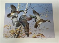 1986 Vermont First of State Duck Stamp, Print