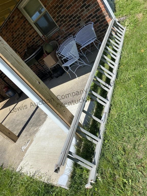 24 foot aluminum extension ladder