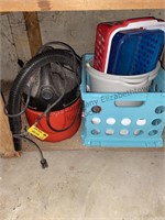 Small shop, vac, untested, milk, crate, and
