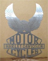 Harley Davidson Logo Die Cut Metal Sign