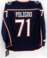 NICK FOLIGNO SIGNED JERSEY - WITH COA