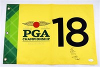 PHILLIP PRICE SIGNED 2016 PGA PIN FLAG