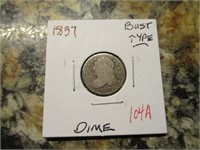 1837 Dime, Bust Type