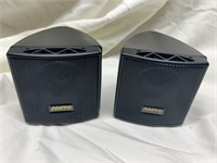 PAIR Surround Sound Speakers 3 1/2" Comm Grade WH