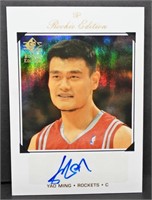 YAO MING AUTOGRAPH SP ROOKIE EDTION CARD