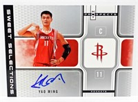 YAO MING AUTOGRAPH HOT PROSPECTS CARD