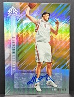 YAO MING REFLECTIONS AUTOGRAPH CARD