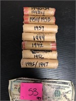 Lot of Mixed Years of Early Pennies