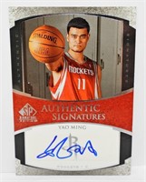 YAO  MING SP SIGNATURE EDITION CARD