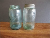 Blue Mason 1858 Jar & Ball Jar