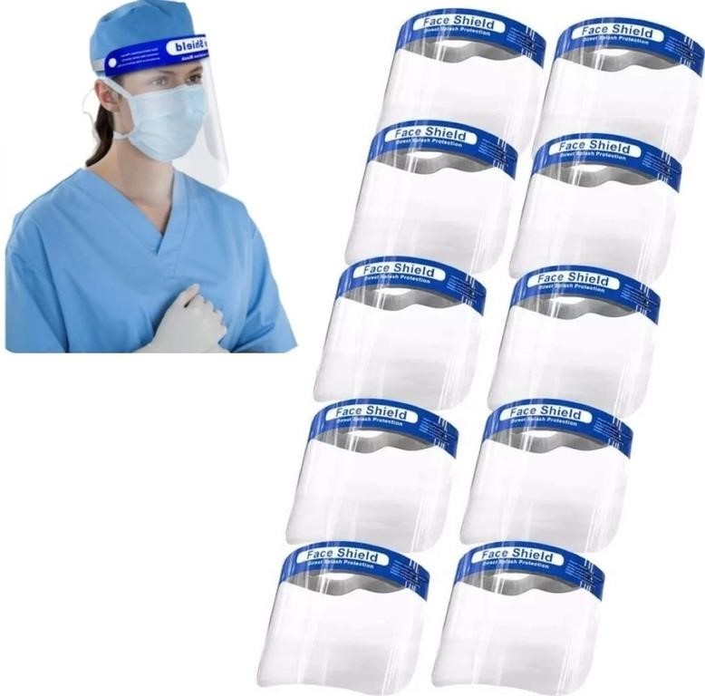 Safety Face Shield,  3 PACKS of 10 Pieces