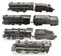 Lionel & Marx Train Engine & (3) Tenders