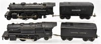 Lionel #258 and #1684 Engines w/ (2) Tenders