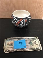 Vintage Native Acama Pottery Pot New Mexico