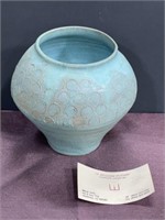 La Jacquerie pottery vase Montross Virginia