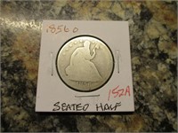 1856 O Seated Half Dollar