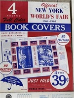 64 65 New York World’s Fair book covers. 4 total.