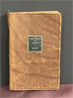 1932 imitation of Christ religious book leather