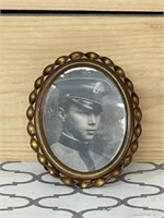 Military Solider Photo Victorian Frame