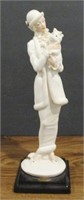 Giuseppe Armani Florence Lady w/Dog Figurine