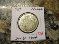 1957 Canada Silver Half