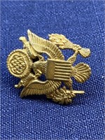 Us army officers cap badge pin