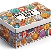 Coin & Banknote Mystery Box -A curated selection o