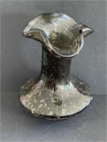 Greenish Gray Glass vase