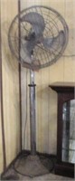 Large Heavy Cage Fan on Stand