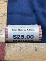 $25 Dollars Coins John Quincey adams uncirculated