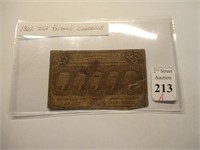 1862- 25 Cent Postage Currency