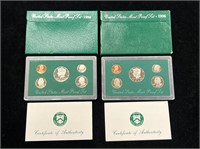 1994 & 1996 US Proof Sets in Boxes